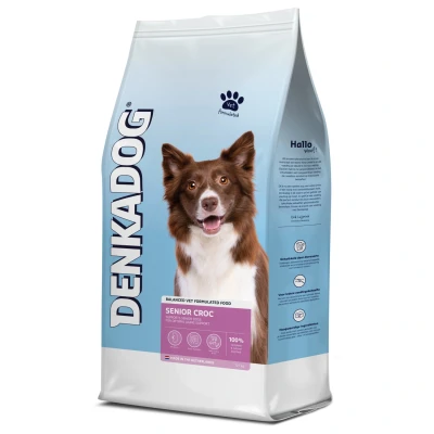 Afbeelding van Denkadog Senior Croc Rund&amp;Vis&amp;Rijst Hondenvoer 12.5 kg