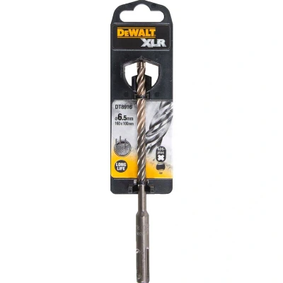 Afbeelding van DEWALT DT8916 QZ SDS Plus XLR hamerboor met massieve carbide boortip 6.5x100x160mm