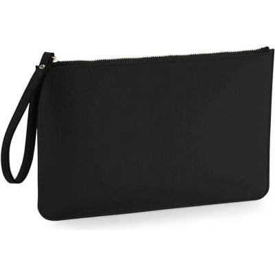 Afbeelding van Boutique Accessory Pouch soft zwart handtasje