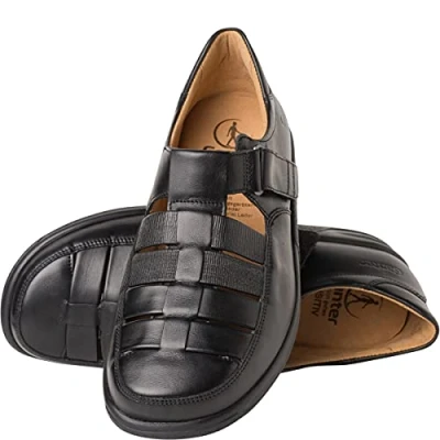 Afbeelding van Ganter Kurt heren sneaker zwart maat 47 (EU) 12 (UK)