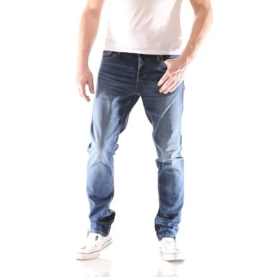 Image de Pantalon jeans slim Jack and jones Glenn 32 nv denim bleu marine / nuit Taille : 29