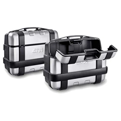 Afbeelding van Givi Trekker 33 compositiekoffer met monokey afdekking, aluminium, zwart