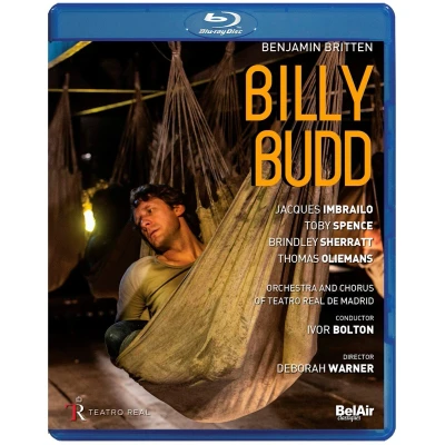 Afbeelding van Jacques Imbrailo,Toby Spence, Orchestra And Chorus Of Teatro real De Madrid, Ivor Bolton Britten: Billy Budd (Blu ray)