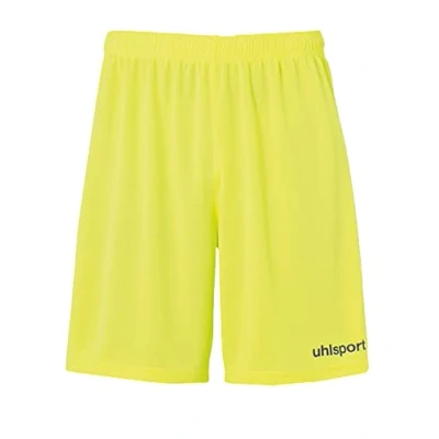 Afbeelding van Uhlsport Center Basic Short Heren Fluogeel / Zwart Maat: L