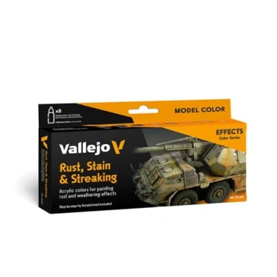 Image de Acrylicos Vallejo &quot;Rouille, les taches et traces&quot; modèle Couleur Lot