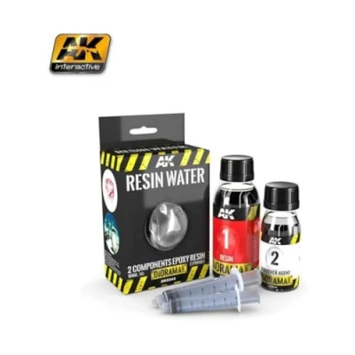 Afbeelding van Resin Water 2 Components Epoxy Diorama Series 180ml AK8044
