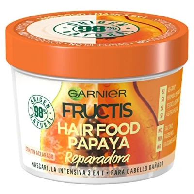Afbeelding van Herstellend Haar Masker Hair Food Papaya Fructis (390 ml)