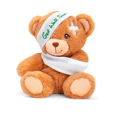 Afbeelding van Deluxe Paws Teddybeer voor speciale gelegenheden, 100% gerecycled (Get Well Soon/goed herstel)