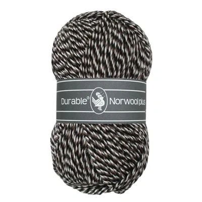 Afbeelding van Durable Norwool Plus wit/bruin/zwart (M00932)
