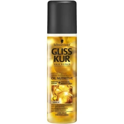 Afbeelding van Schwarzkopf Gliss Kur Oil Nutritive Anti klit Spray 200ml