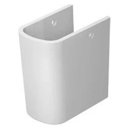 Afbeelding van Duravit DuraStyle sifonkap voor wastafel met Wondergliss