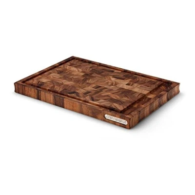 Afbeelding van Continenta Snijplank Acacia Kopshout 42,5 x 29 H3,2cm