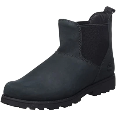 Afbeelding van Timberland Asphalt Trail Chelsea Boot (junior) Chukka, uniseks kinderlaarzen, Jet zwart.