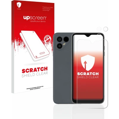 Afbeelding van upscreen Screenprotector voor Fairphone 4 (Voor+Camera) Folie Beschermfolie transparant