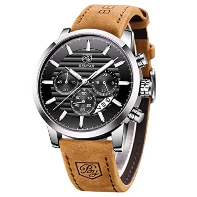 Afbeelding van Benyar Waterbestendig quartz chronograaf herenhorloge