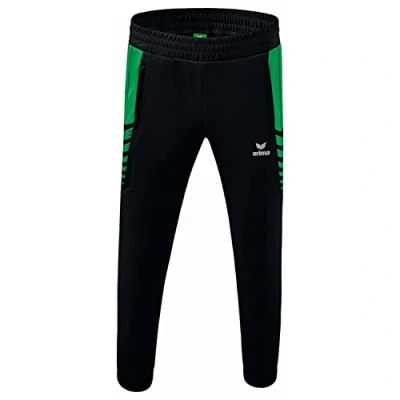 Afbeelding van Six Wings worker broek zwart/smaragd / L