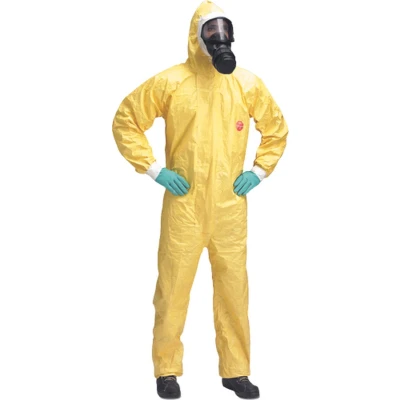 Afbeelding van DuPont Tychem 2000 C coverall 03150020 Geel 3XL