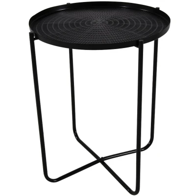 Afbeelding van Bijzettafel Sumba Zwart 50 cm