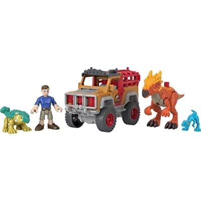 Afbeelding van Fisher Price Imaginext Jurassic World Camp Cretaceous Runaway Dinos