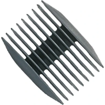 Afbeelding van Moser Opzetkam 1565/1567 zwart 9 &amp; 12mm Haibu by Kapperskorting.com