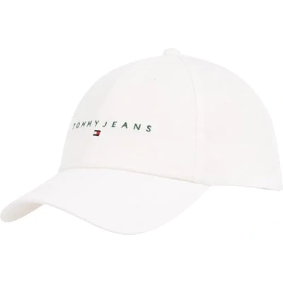 Afbeelding van Tommy Jeans Linear LOGO Unisex Pet, Maat: One Size, White