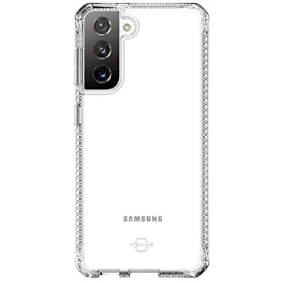 Afbeelding van ITSkins Spectrum cover voor Samsung Galaxy S21+ Level 2 bescherming Transparant