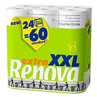 Afbeelding van Renova 24 rollen toiletpapier XXL