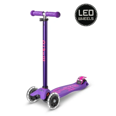 Afbeelding van Micro Step Maxi Deluxe LED Paars