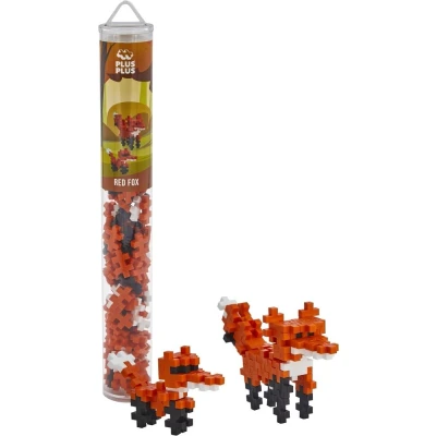 Afbeelding van Plus Animal Tube Vos Constructiespeelgoed Set Met Bouwstenen 100 Delige Bouwset Bouwspeelgoed Vanaf 3 Jaar