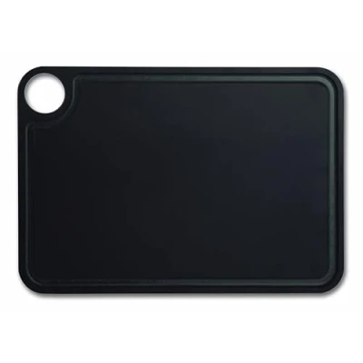 Afbeelding van snijplank hars en cellulosevezel 33 x 23 cm 6,5 mm dik Kleur Zwart