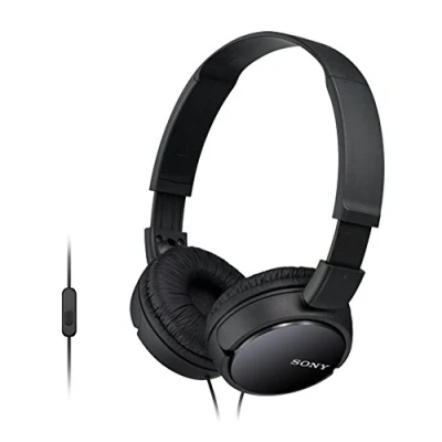 Image de Sony MDR ZX110AP Casque Noir