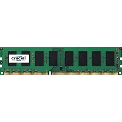 Afbeelding van Crucial CT51264BD160BJ 4GB geheugen (DDR3L, 1600 MT/s, PC3L 12800, Single Rank, DIMM, 240 Pin)