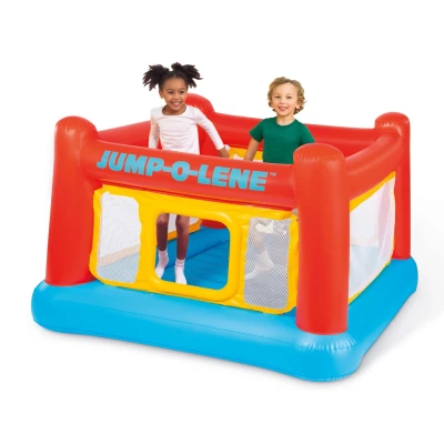 Afbeelding van Intex Playhouse Jump o Lene 174 x 112 cm Vinyl Max. 54 kg Voor 2 Kinderen van 3 6 Jaar Zonder Pomp Indoor/Outdoor