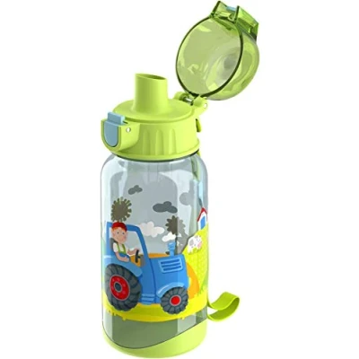 Afbeelding van HABA Tractor Drinkfles 400ml Groen