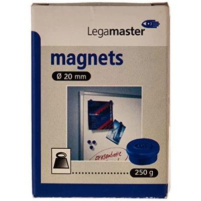 Afbeelding van Magneet Legamaster 20mm 250gr rood