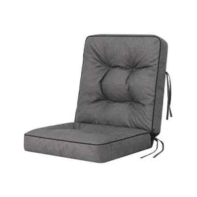 Afbeelding van Bankkussen voor tuinmeubelen, tuinbank, kussen schommelbank, kussens tuinschommelkussen, zitkussen, stoelkussen, indoor/outdoor, beige, 50 cm (1 stuk)