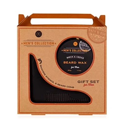 Afbeelding van Cadeau voor Man verjaardag Stoere Baard Verzorgingsset Men&#039;s Collection Kraft Geschenkset Papa, Vader,