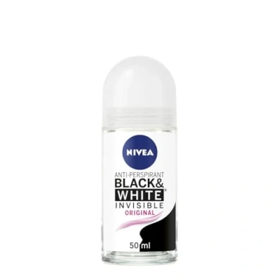 Afbeelding van Nivea Deoroller Invisible Black&amp;White Original 50 ml