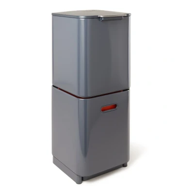 Afbeelding van Joseph Totem Compact Prullenbak 40 Liter Donkergrijs
