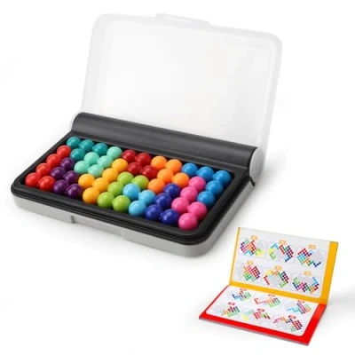 Afbeelding van VOSSOT Puzzelspel met 120 uitdagingen, 3 spelmodi, 6 jaar en ouder