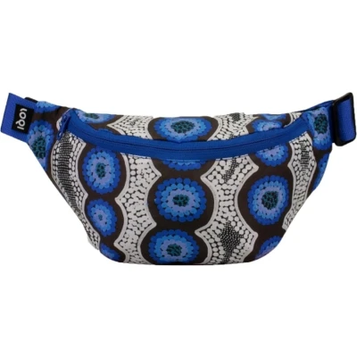 Afbeelding van LOQI Bum Bag Water Dreaming Blue Recycled