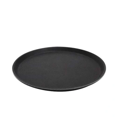 Afbeelding van Dienblad gastro ø35 5 cm Zwart Set van 2 stuks