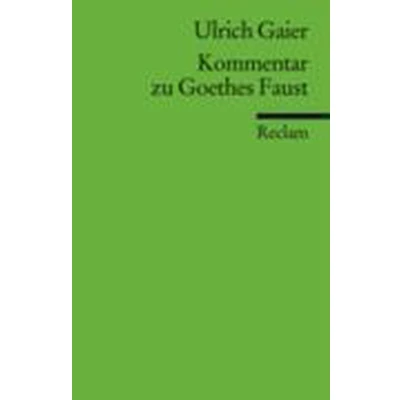 Afbeelding van Kommentar zu Goethes Faust