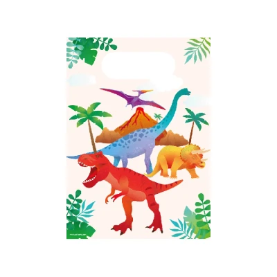 Afbeelding van Dino World Traktatiezakjes 6 stuks