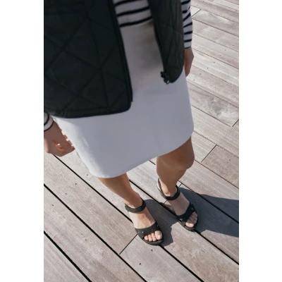 Afbeelding van Panama Jack Julia Basics Sandalen met plateauzool, Dames, Maat: 42, Black Leer