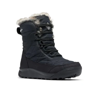 Afbeelding van Columbia Minx Shorty 4 sneeuwlaarzen voor dames, Zwart/Titanium