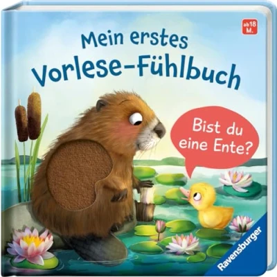 Afbeelding van Mein erstes Vorlese Fühlbuch: Bist du eine Ente?