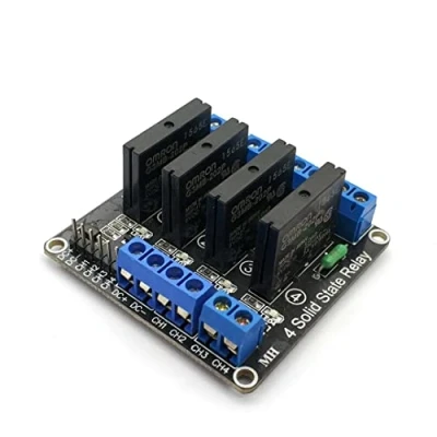 Afbeelding van Fasizi 4 kanalen 5 v solid state relais module kaart SSR Low Level Trigger