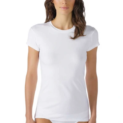 Afbeelding van mey Tshirt Serie Cotton PURE Hemd, Dames, Maat: 42, Weiss