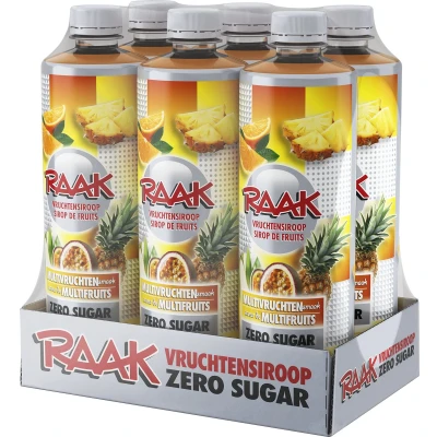 Afbeelding van Raak Siroop Zero Multi 6x750ml